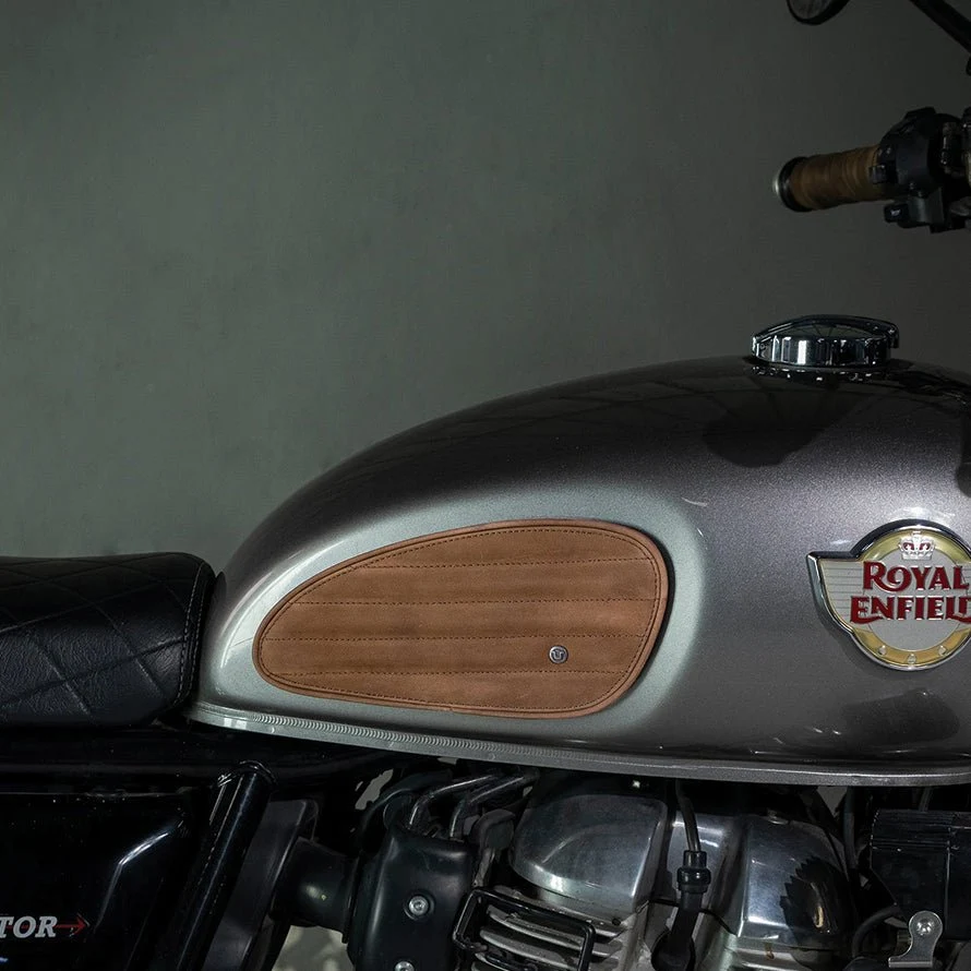Protetores Laterais de Tanque - Classic Stripes - Tobaco