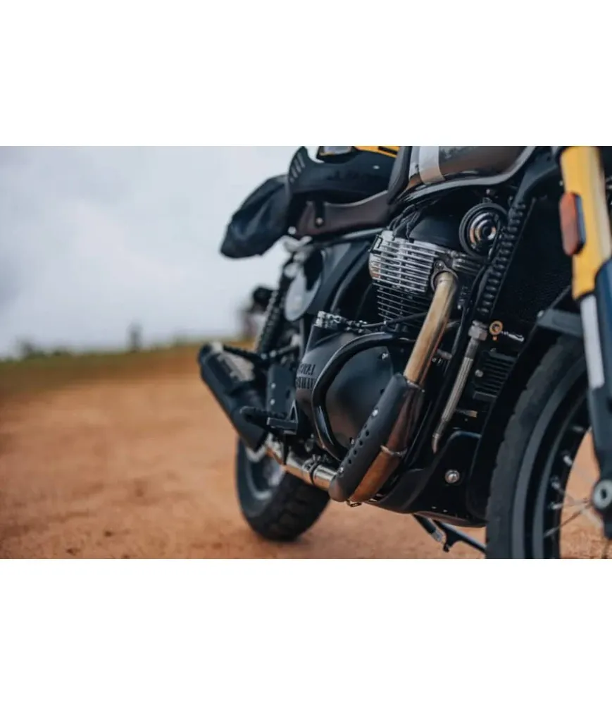 Protetores de Motor Compactas Pretas para Bear / Interceptor / Continental GT 650 - Royal Enfield