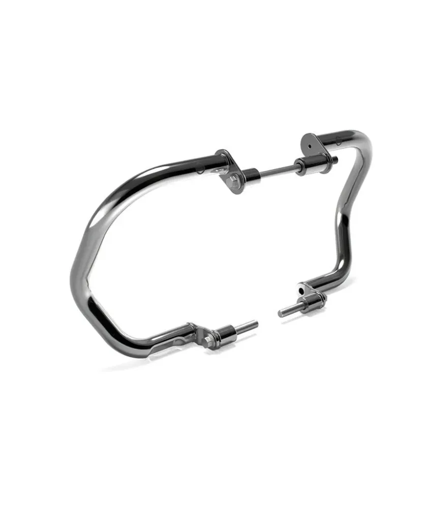 Protetores de Motor Compactas Silver para Bear / Interceptor / Continental GT 650 - Royal Enfield