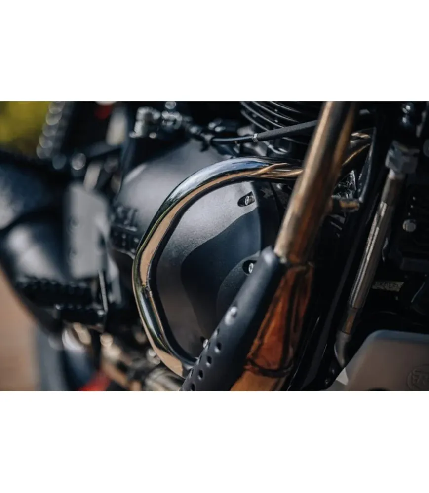 Protetores de Motor Compactas Silver para Bear / Interceptor / Continental GT 650 - Royal Enfield