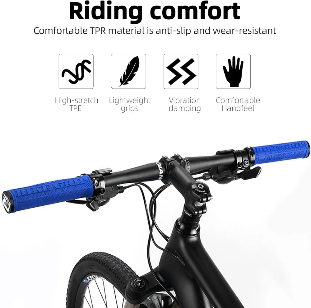 Punhos de Bicicleta ROCKBROS BIKE GRIP azul