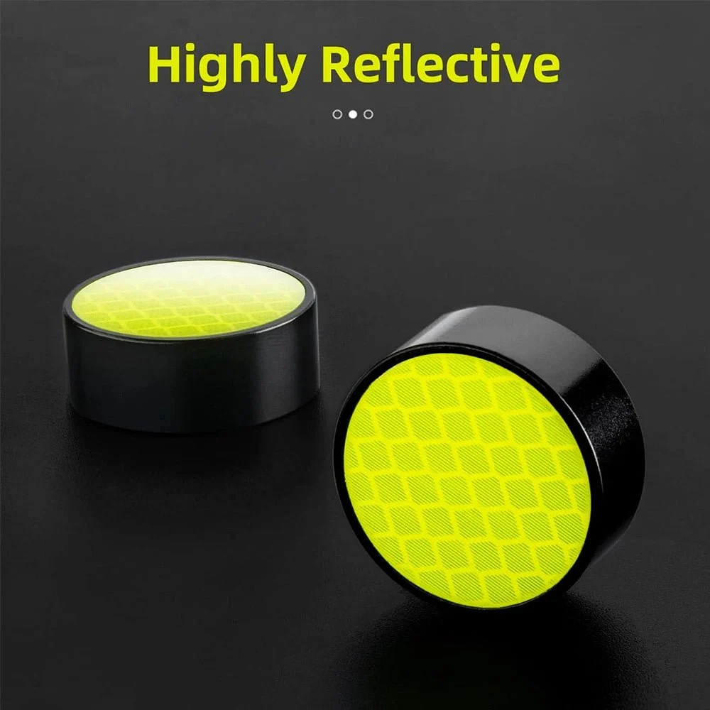 Punhos de bicicleta Rockbros com refletor azul