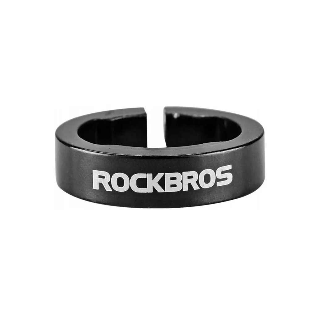 Punhos de bicicleta Rockbros laranja e preto