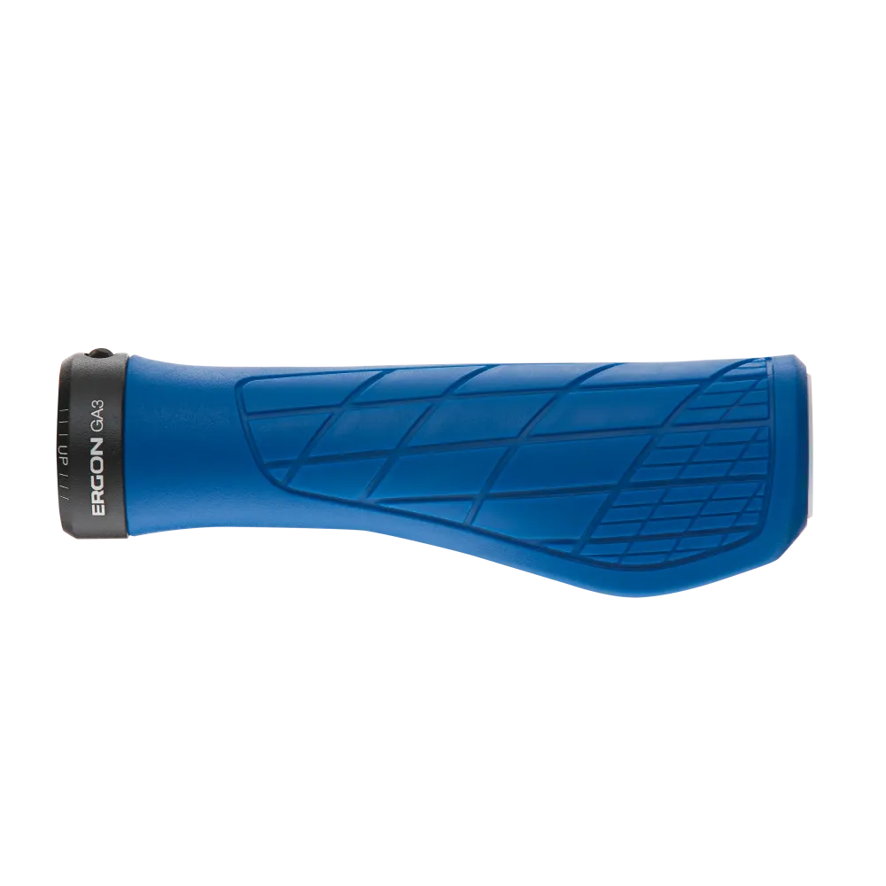 Punhos ERGON GA3 Lock-On 135 mm Azul