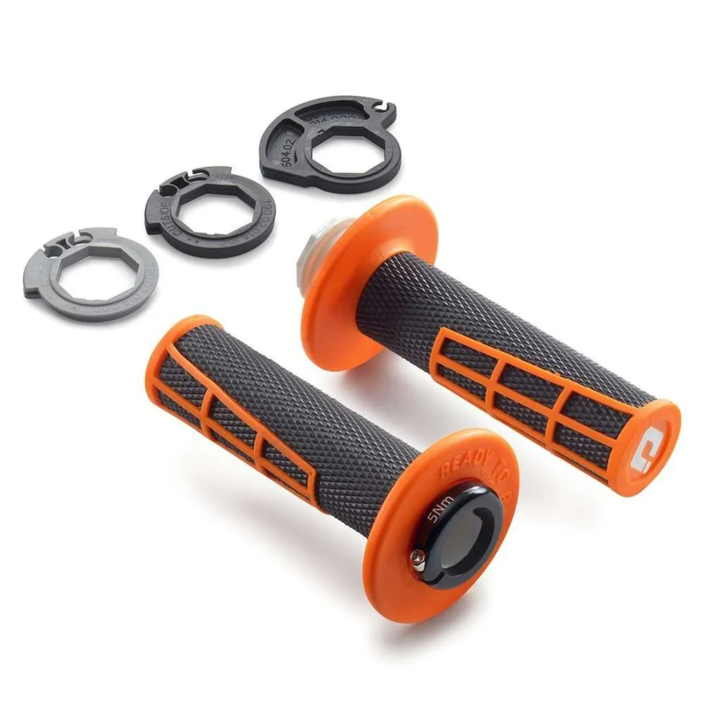 Punhos KTM LOCK-ON para SX 17-22, SX-F 16-22, EXC/EXC-F 17-23, FREERIDE 250F 18-20
