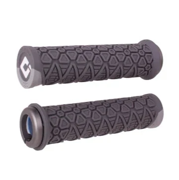 Punhos ODI VANQUISH Lock-On 135 mm Cinzento