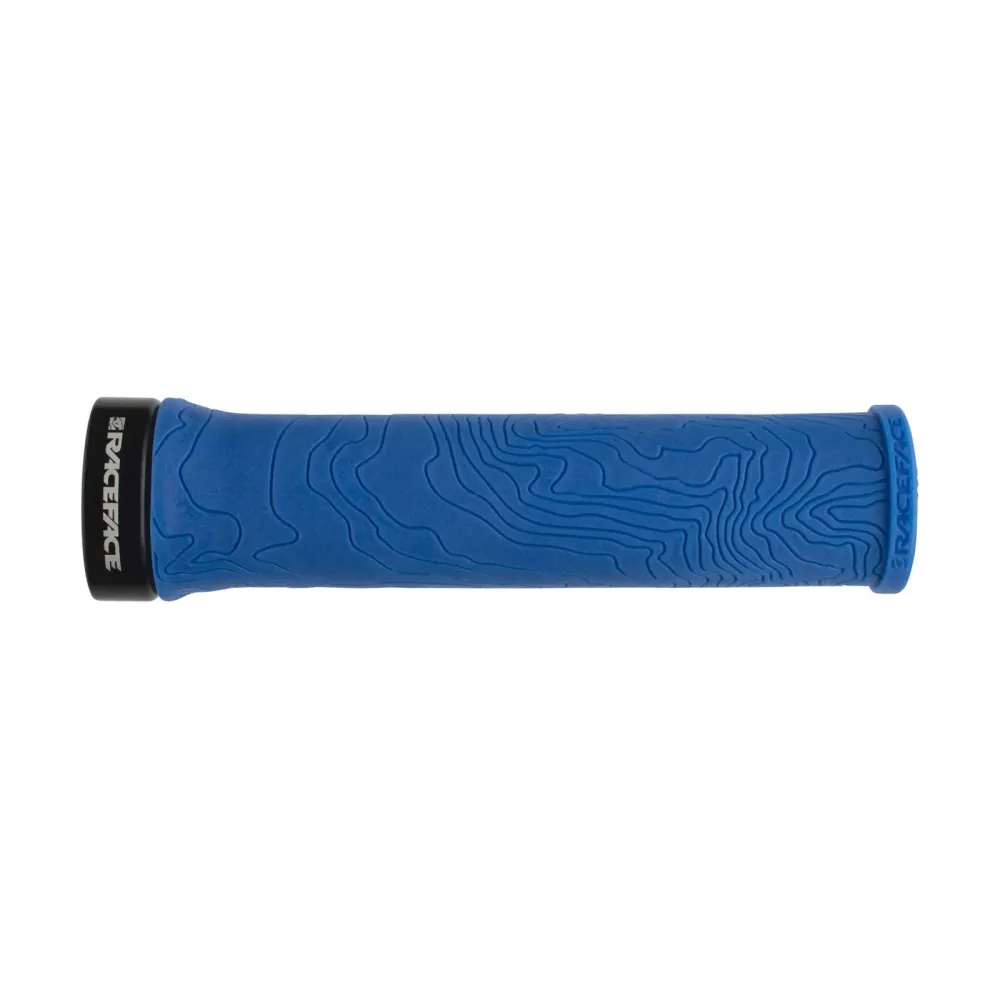 Punhos RACE FACE HALF NELSON Lock-On Azul