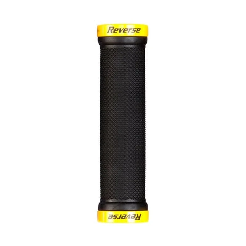 Punhos REVERSE COMPONENTS CLASSIC Lock-On Preto/Amarelo