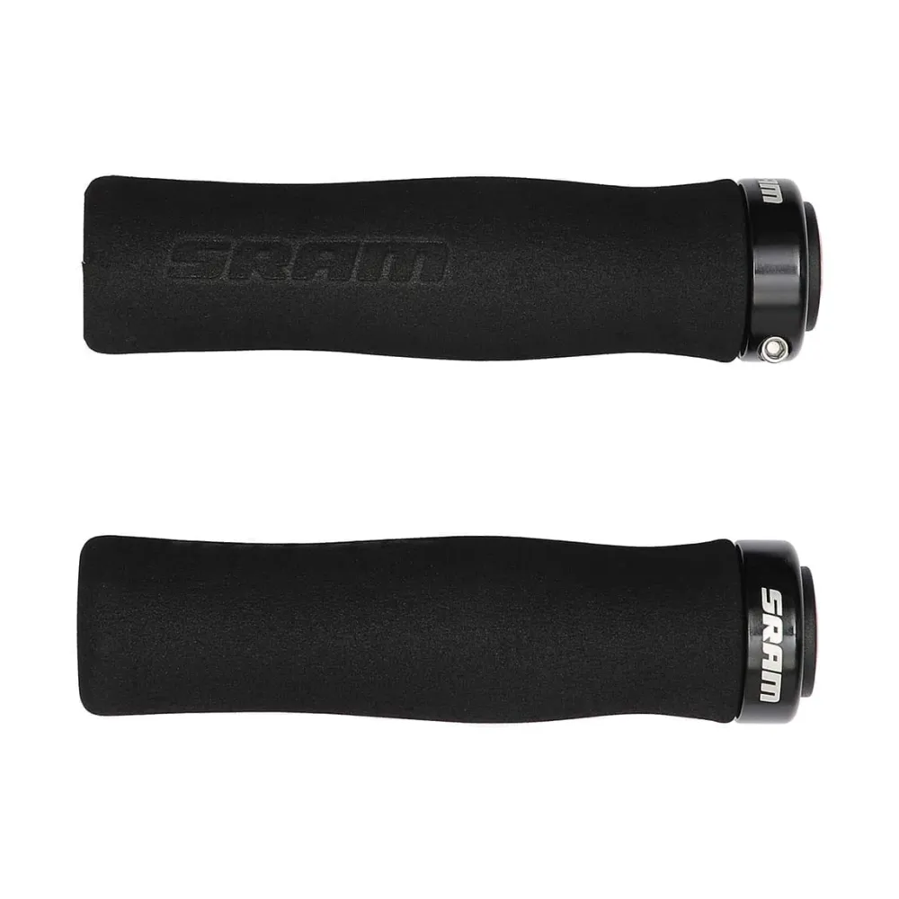 Punhos SRAM FOAM CONTOUR Lock-On 129mm Preto