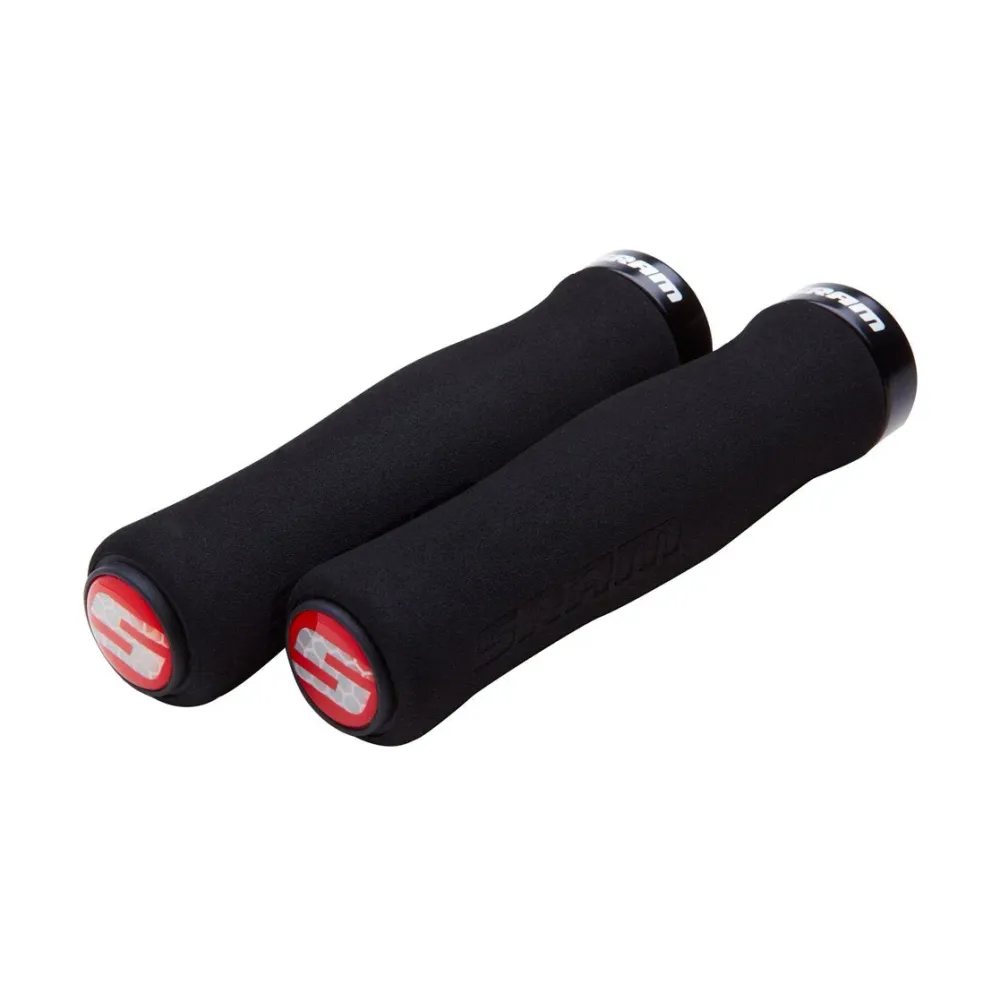 Punhos SRAM FOAM CONTOUR Lock-On 129mm Preto