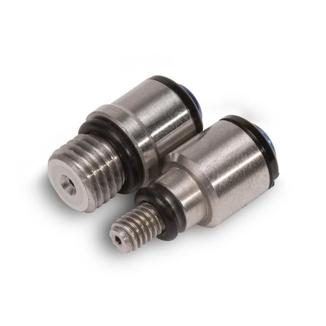 Purgadores de forqueta M4 x 0,7 / M8 x 1,0 WP AER48 Micro Motion Pro Azul/Preto