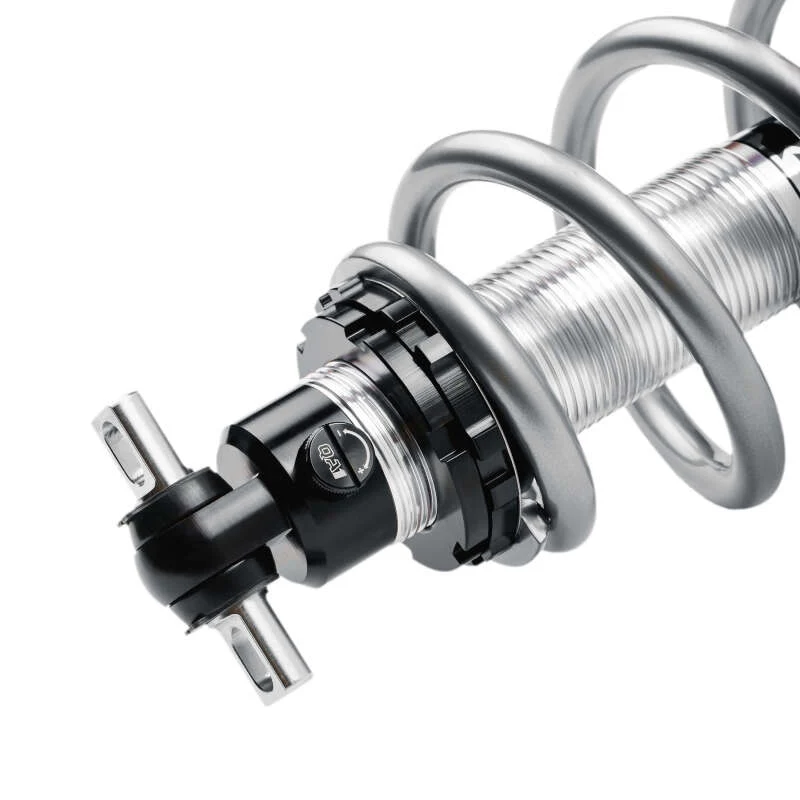 QA1 GM Pro Front Coil-Over System - Single Adj. - 9in x 650lbs/ - Pigtail Large - Aluminum