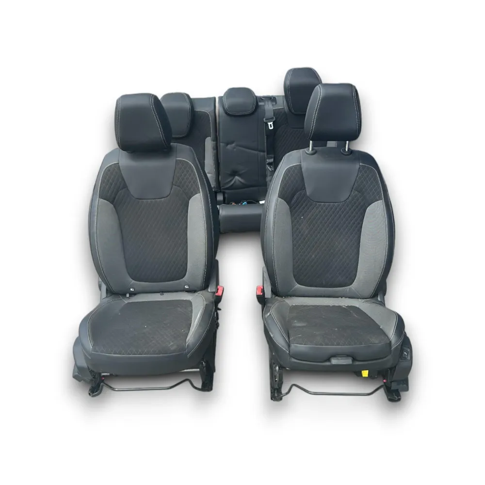 Quadrado / assento em couro e tecido preto Opel Grandland X (2017>)