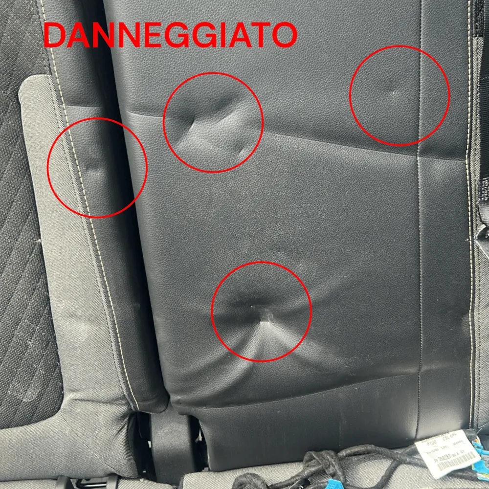 Quadrado / assento em couro e tecido preto Opel Grandland X (2017>)