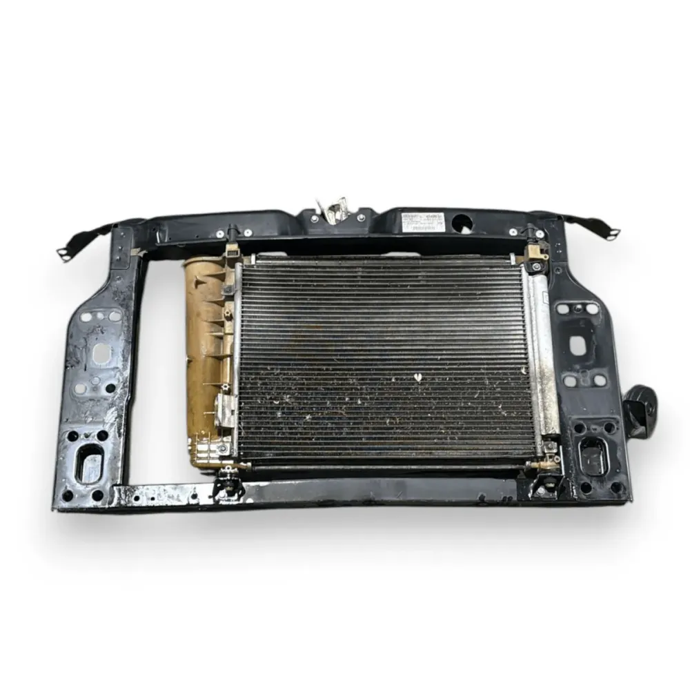 Radiador + ventoinha elétrica fiat 500 1.2 gasolina cod:51787115q / 51787111 (2007-)