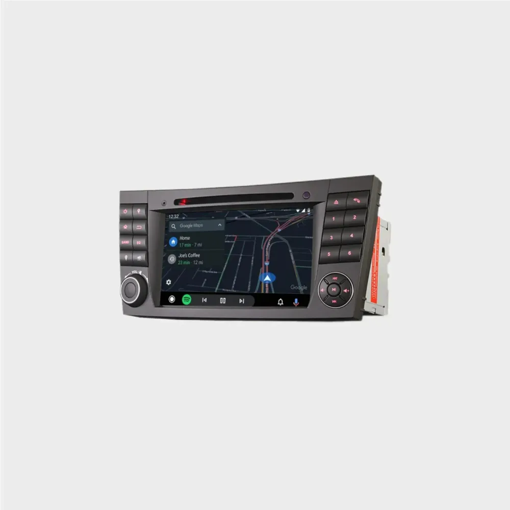 Radio CarPlay Android Auto Bluetooth Mercedes Classe E CLS W211