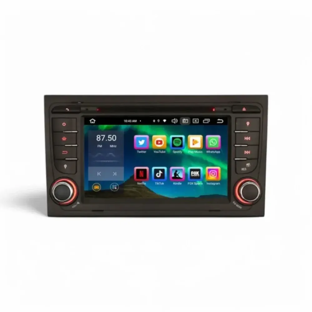 Radio CarPlay Android Auto Bluetooth USB Audi A4 B6 B7