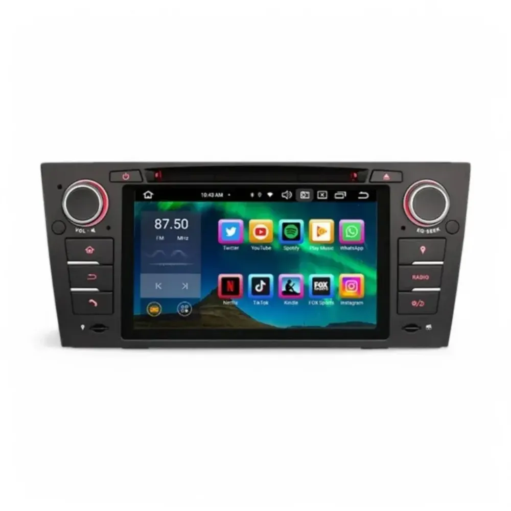 Radio CarPlay Android Auto Bluetooth USB BMW Serie 3 E90 E91 E92 E93