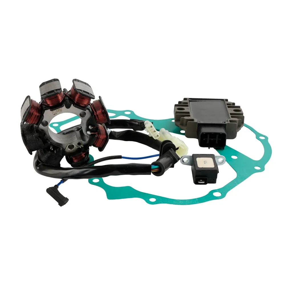 Regulador de estacionamento do gerador e junta para Honda TRX250EX Recon ES TRX250 1997-2008