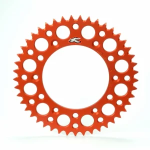 Renthal 21-24 KTM 85 SX Rear Grooved Sprocket - Orange 428-46P Teeth