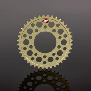 Renthal 19+ BMW S1000R/19-23 S1000RR/ 20+ S1000XR Rear Hard Anodized Sprocket - 520-45P Teeth