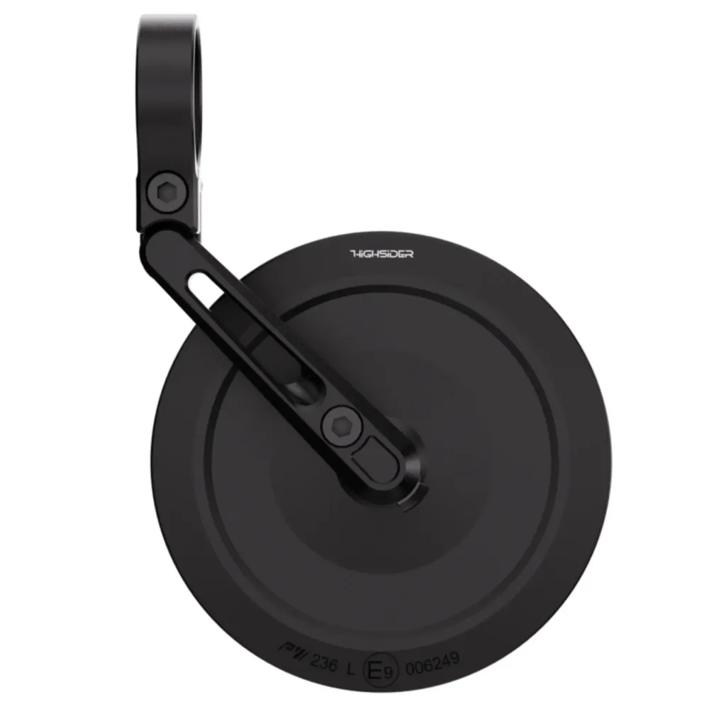 Retrovisores de guiador Pro Montana-Slim HIGHSIDER - Preto