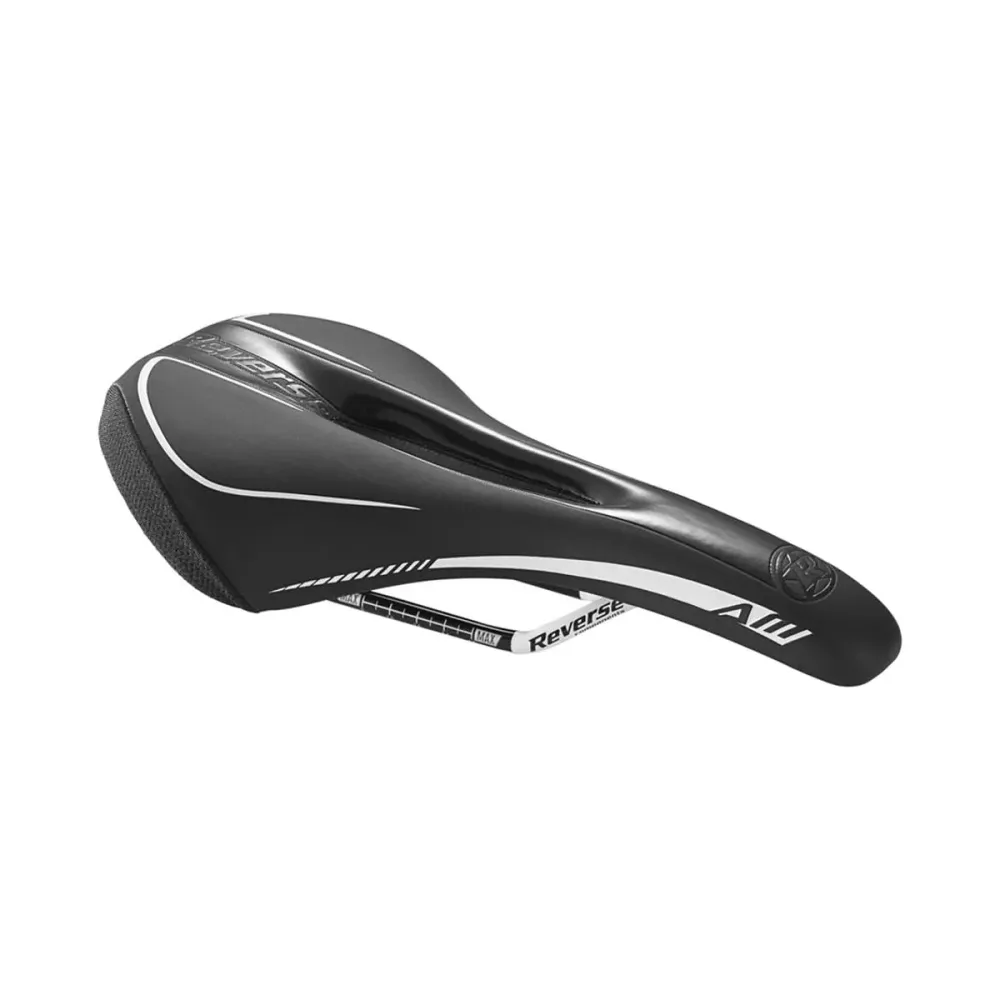 REVERSE COMPONENTS AM ERGO Rails CrMo Saddle Preto/Branco