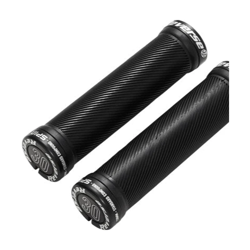 REVERSE COMPONENTS Punhos SPIN Lock-On Ø 30mm Preto