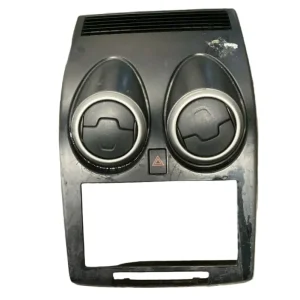 Revestimento do painel central + saídas de ar nissan qashqai j10 cod. p10381a77100 (2006 > 2014)