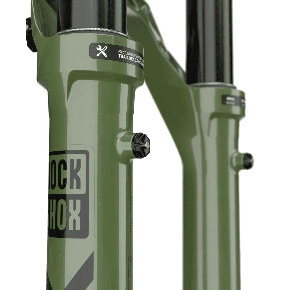ROCKSHOX LYRIK ULTIMATE CHARGER 3 RC2 29" DEBONAIR Eixo da forquilha cónica 15x110mm Boost Verde