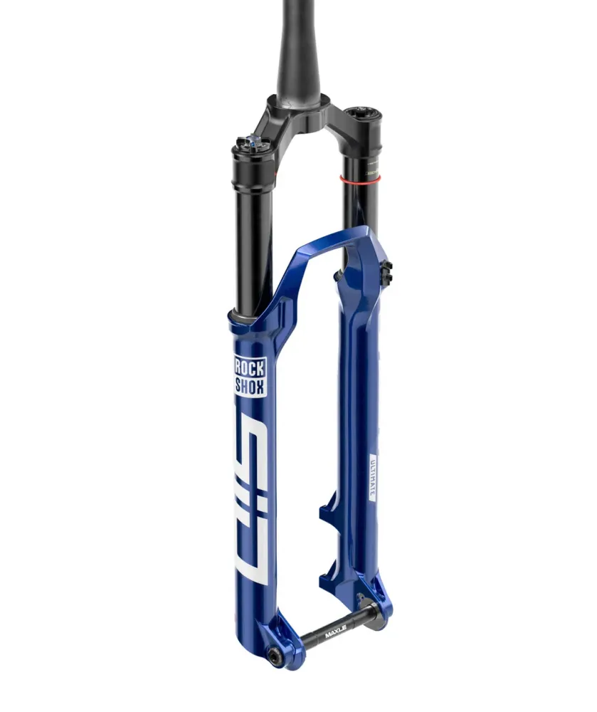 ROCKSHOX SID ULTIMATE RACE DAY2 3P Remote 29" Fork Axle 15x110mm Boost Blue