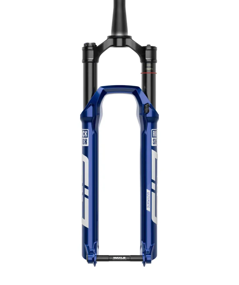 ROCKSHOX SID ULTIMATE RACE DAY2 3P Remote 29" Fork Axle 15x110mm Boost Blue