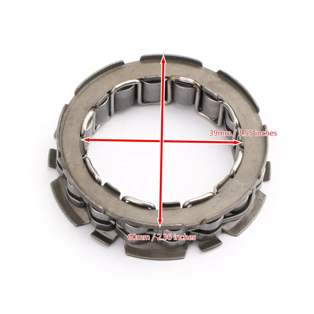 Rolamento de embreagem de partida de uma maneira para Yamaha yfz 450 yfz450 yz450fx wr450f 04-18 genérico