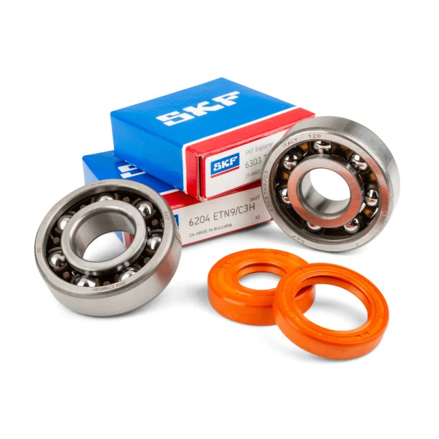 Rolamentos e retentores de cambota Minarelli AM6 eixos 17/20mm TN9 Stage6 R/T