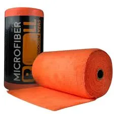 Rolo de Microfibra Roll 30x30cm 260GSM Laranja Kers (C/ 50 Panos)