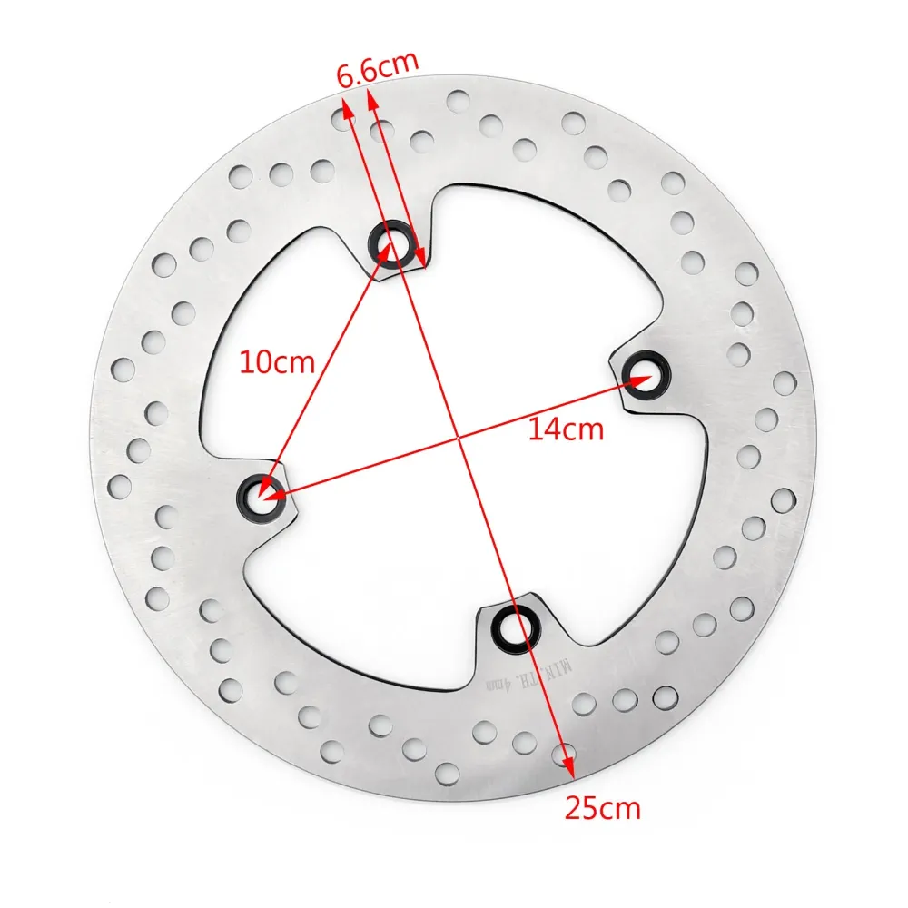 Rotor do disco do freio traseiro para Suzuki AN650 Burgman Skywave 650 2001-2003 2002 Genérico