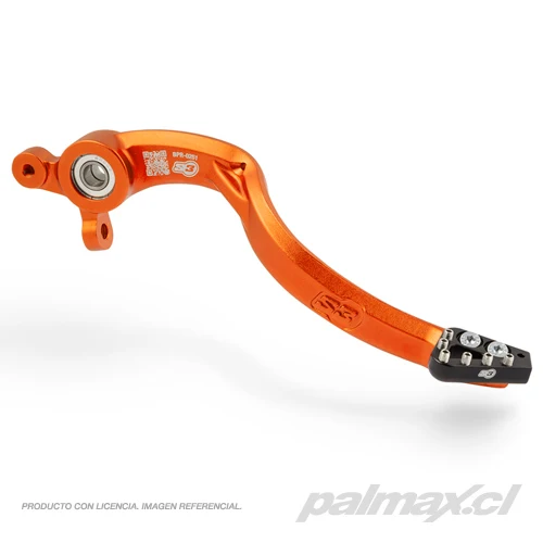 Pedal de freno trasero para KTM/Husqvarna/GasGas (naranjo) | S3 Parts