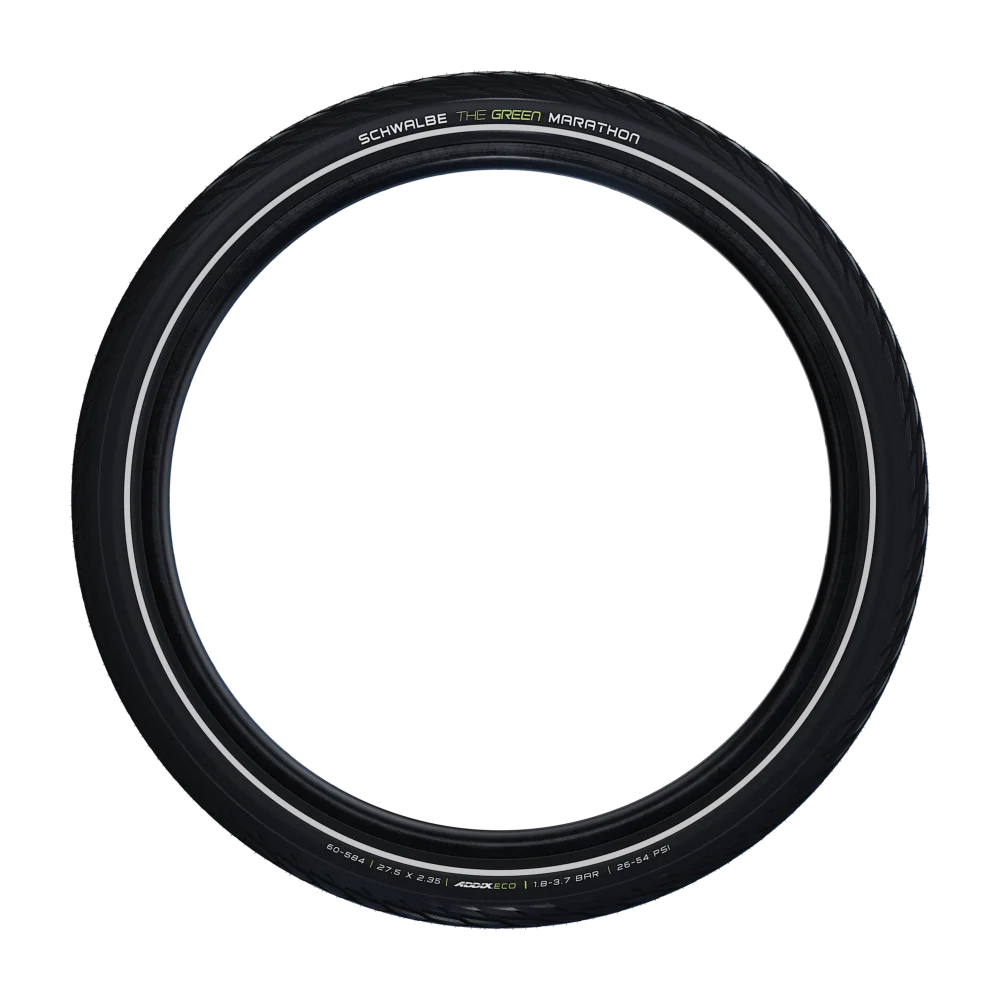 SCHWALBE GREEN MARATHON 27.5x2.15 ADDIX ECO GreenGuard Tubetype Pneu rígido