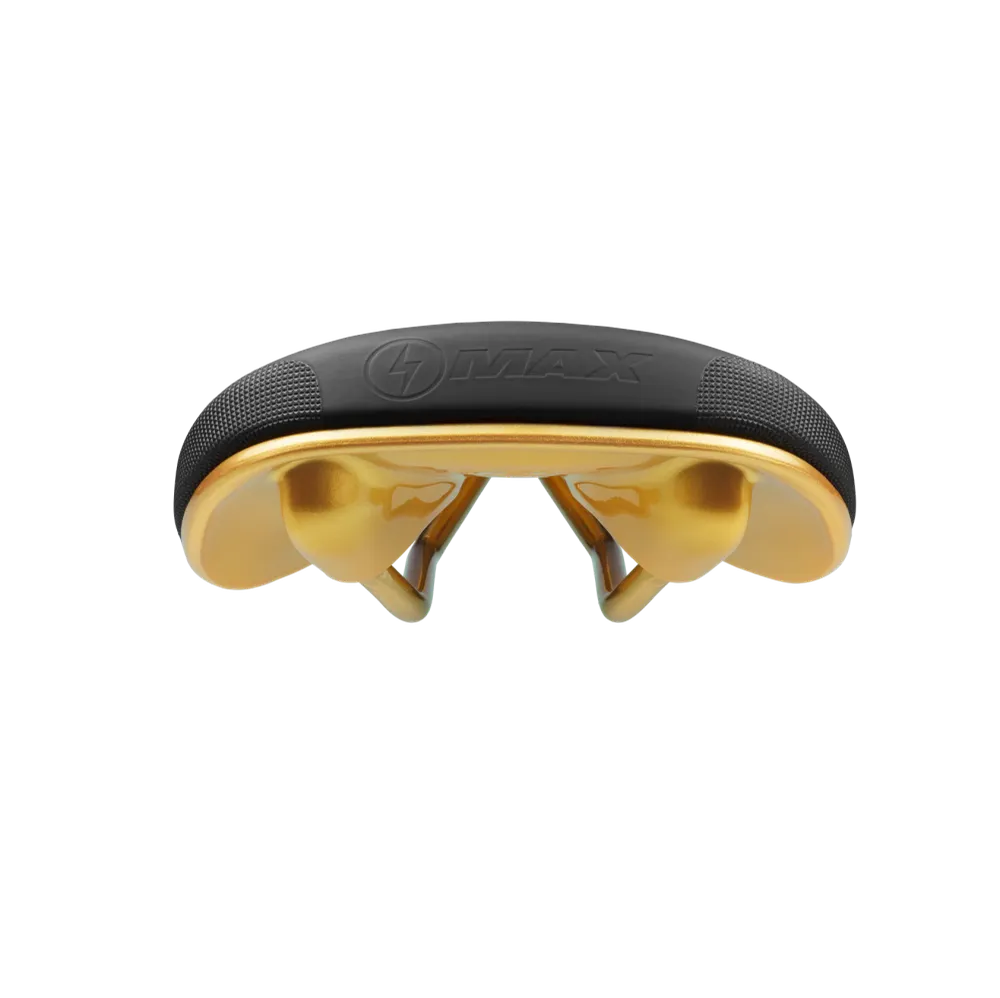 SDG BEL-AIR V3 MAX Galactic Rails Lux-Alloy Saddle Preto/Dourado