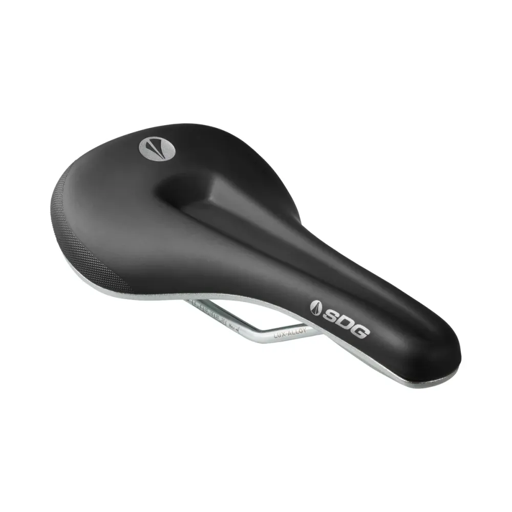 SDG BEL-AIR V3 MAX Galactic Rails Lux-Alloy Saddle Preto/Prata