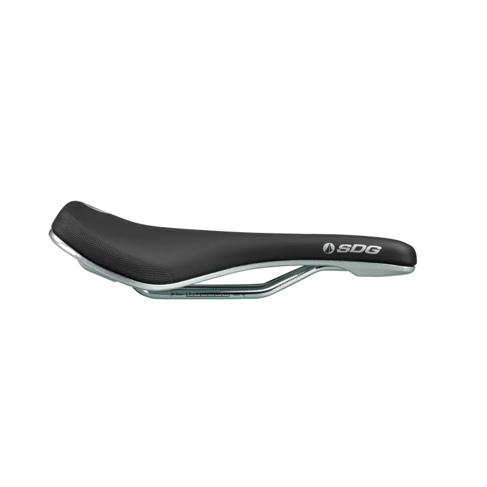 SDG BEL-AIR V3 MAX Galactic Rails Lux-Alloy Saddle Preto/Prata