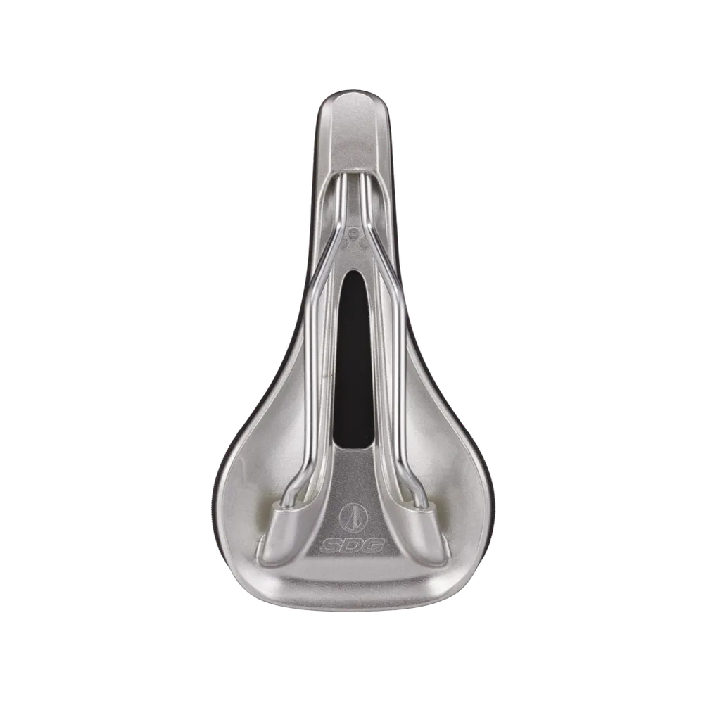 SDG BEL-AIR V3 MAX Galactic Rails Lux-Alloy Saddle Preto/Prata