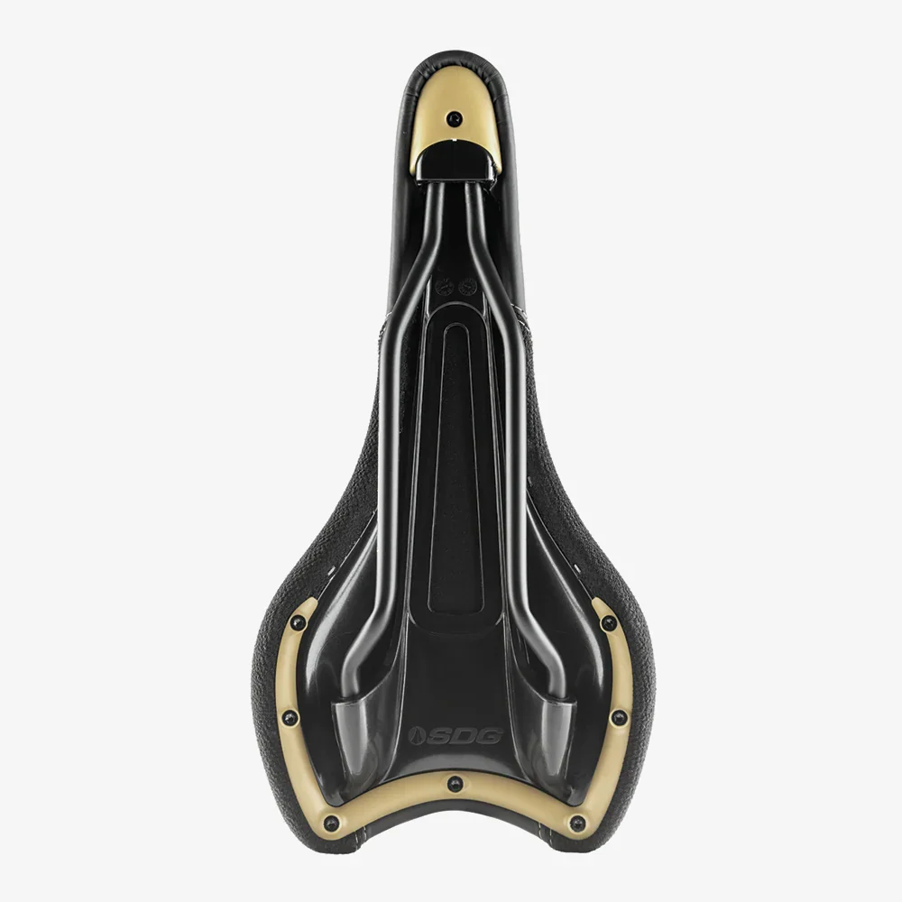 SDG RADAR MTN Rails Cr-Mo Saddle Preto/Creme