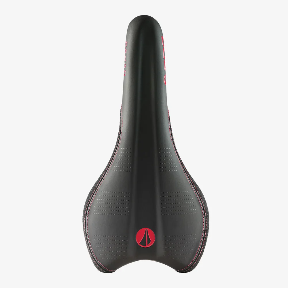 SDG RADAR MTN Rails Titanium-Alu Saddle Preto/Vermelho