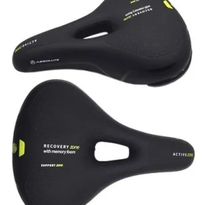 Selim Absolute Trekking Recovery Zone Elastômero Vazado Mtb
