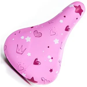 Selim Banco Bicicleta Infantil Rvs Princesas, Rosa, C/carr