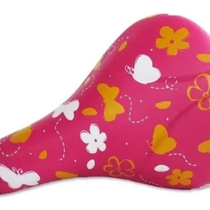 Selim Banco Bicicleta Infantil Rvs Wind Jardim, Rosa, C/carr