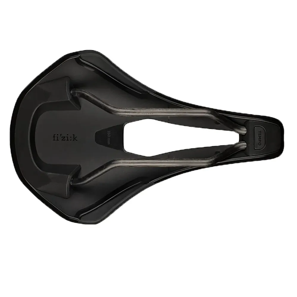 Selim FIZIK TEMPO ARGO R1 160 mm Carris de carbono Preto