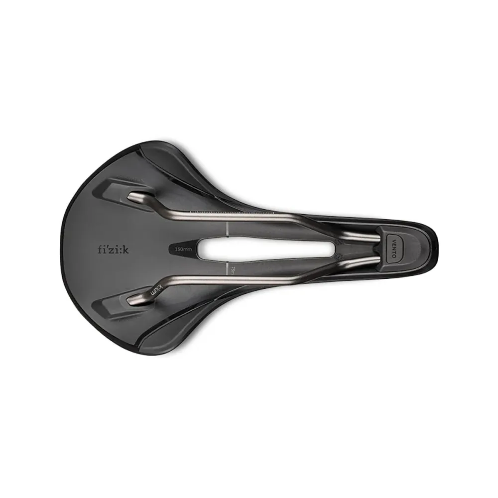 Selim FIZIK VENTO ANTARES R3 150mm Kium Rails Preto