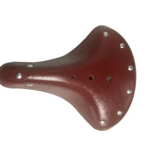 Selim Marrom 3 Molas Rebites Bicicleta Retrô Antigo